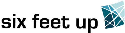 Logo six feet up